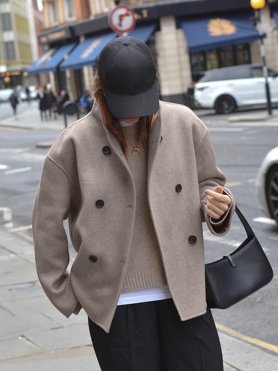 SEAME - Anja Oversized Jacket Creme S