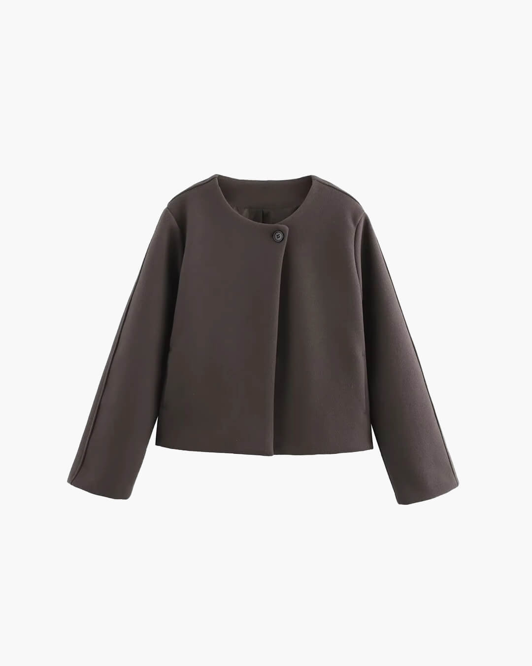 SEAME - Carolina One Button Coat White M