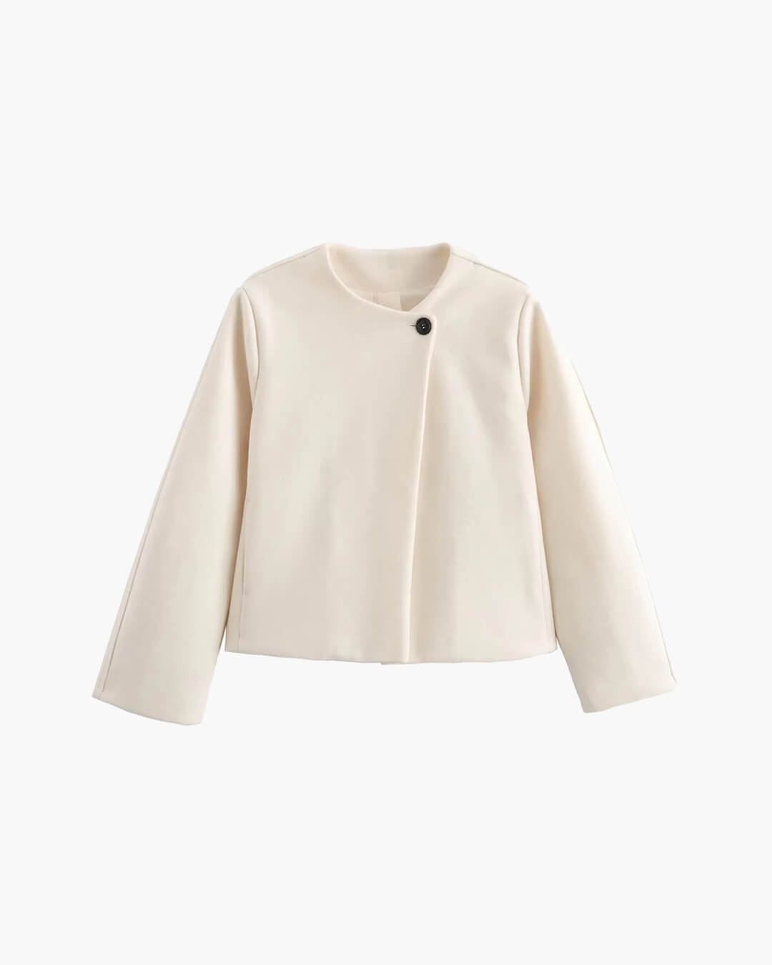 SEAME - Carolina One Button Coat White M