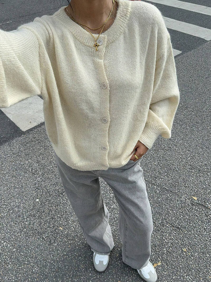 Seame - Marlowe Knitted Cardigan Leoprint S