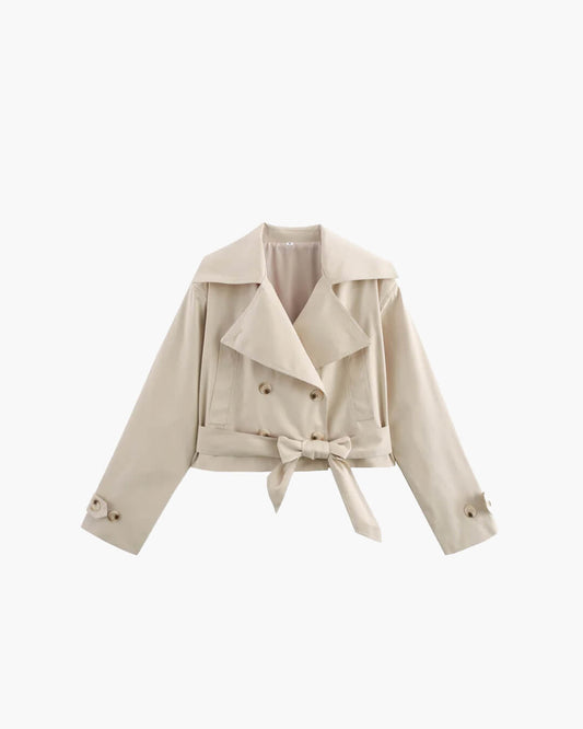 SEAME - Noelle Trench Coat Beige L