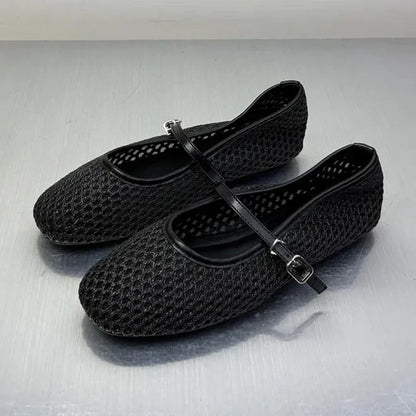 Ballerines en maille Sabrina