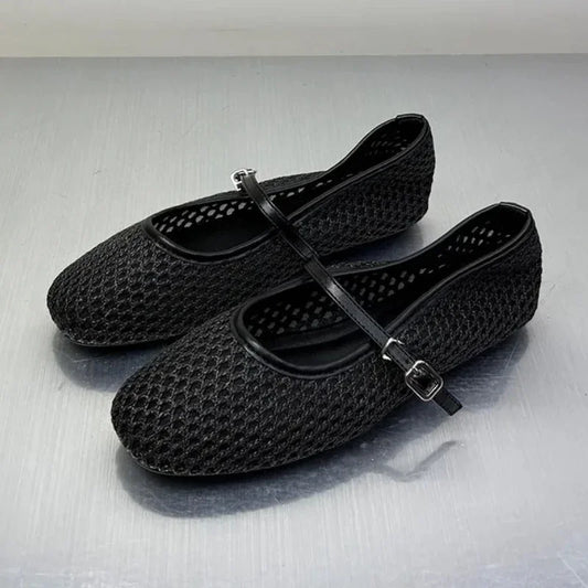 Ballerines en maille Sabrina