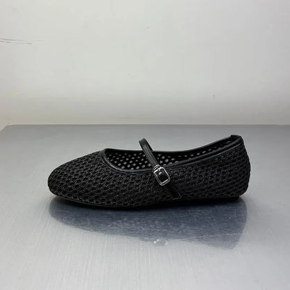 Ballerines en maille Sabrina