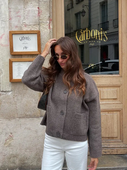 Gilet Tricoté Thea