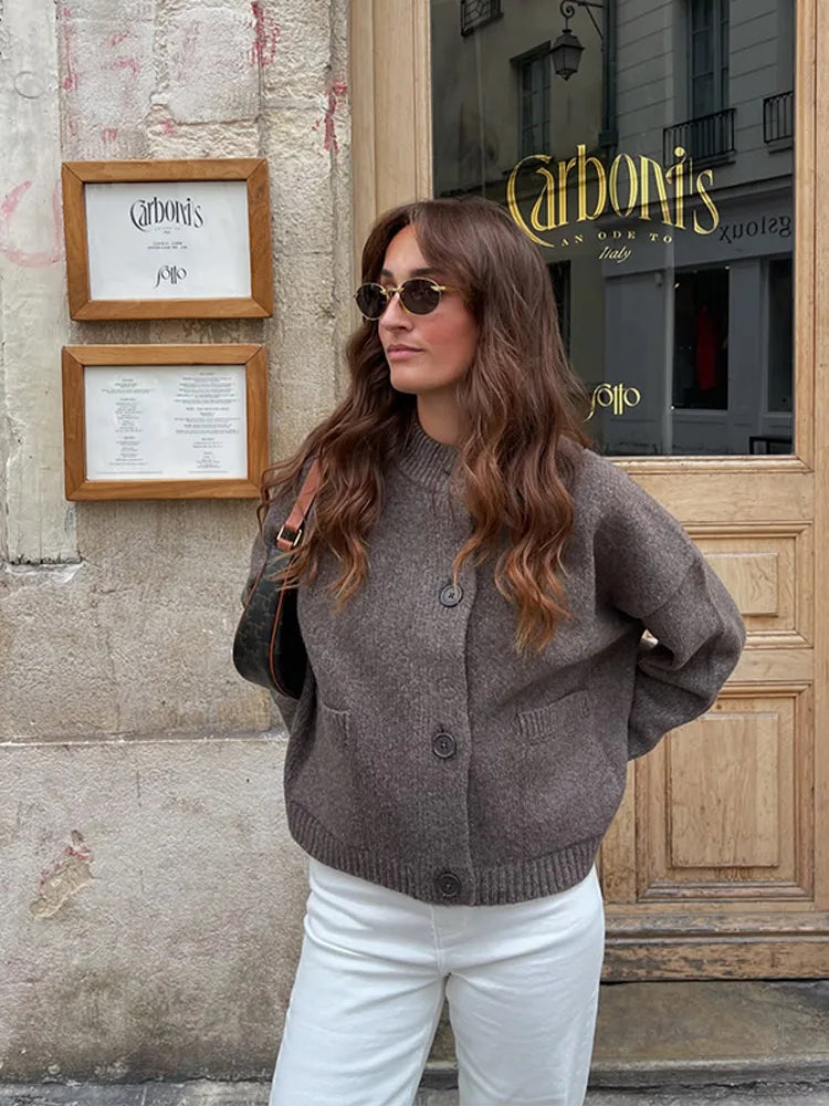 Gilet Tricoté Thea