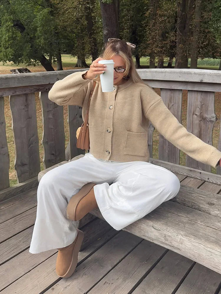 Gilet Tricoté Thea